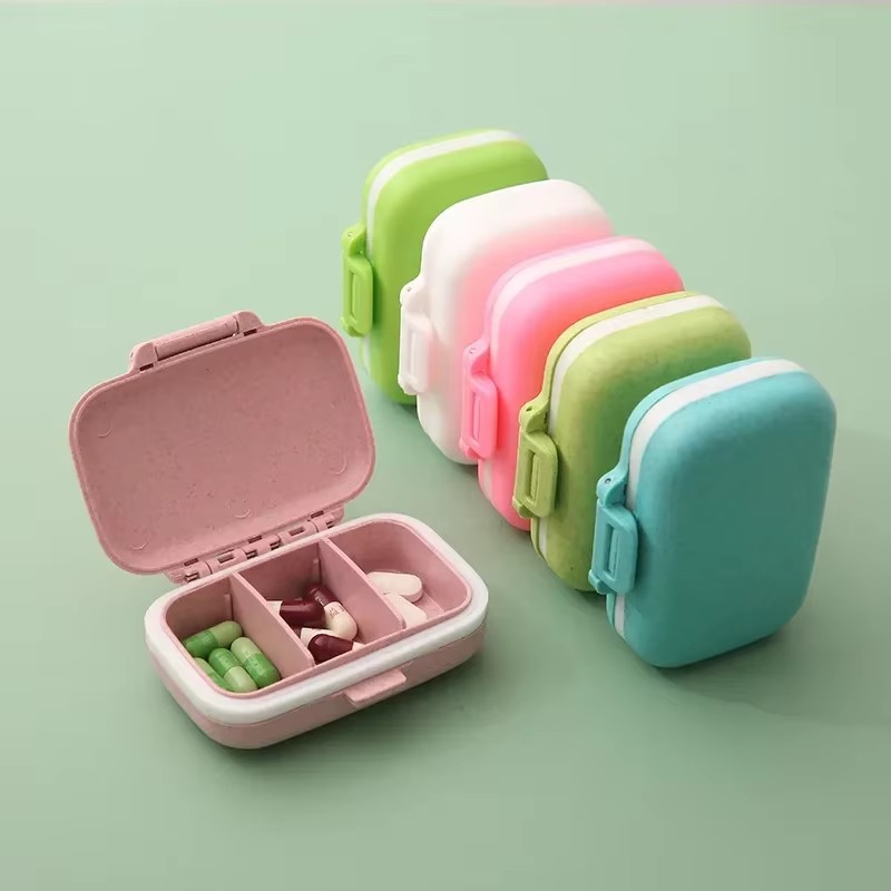 1-6Pcs Mini Portable Pills Org - Seaweed Snack recension och pris