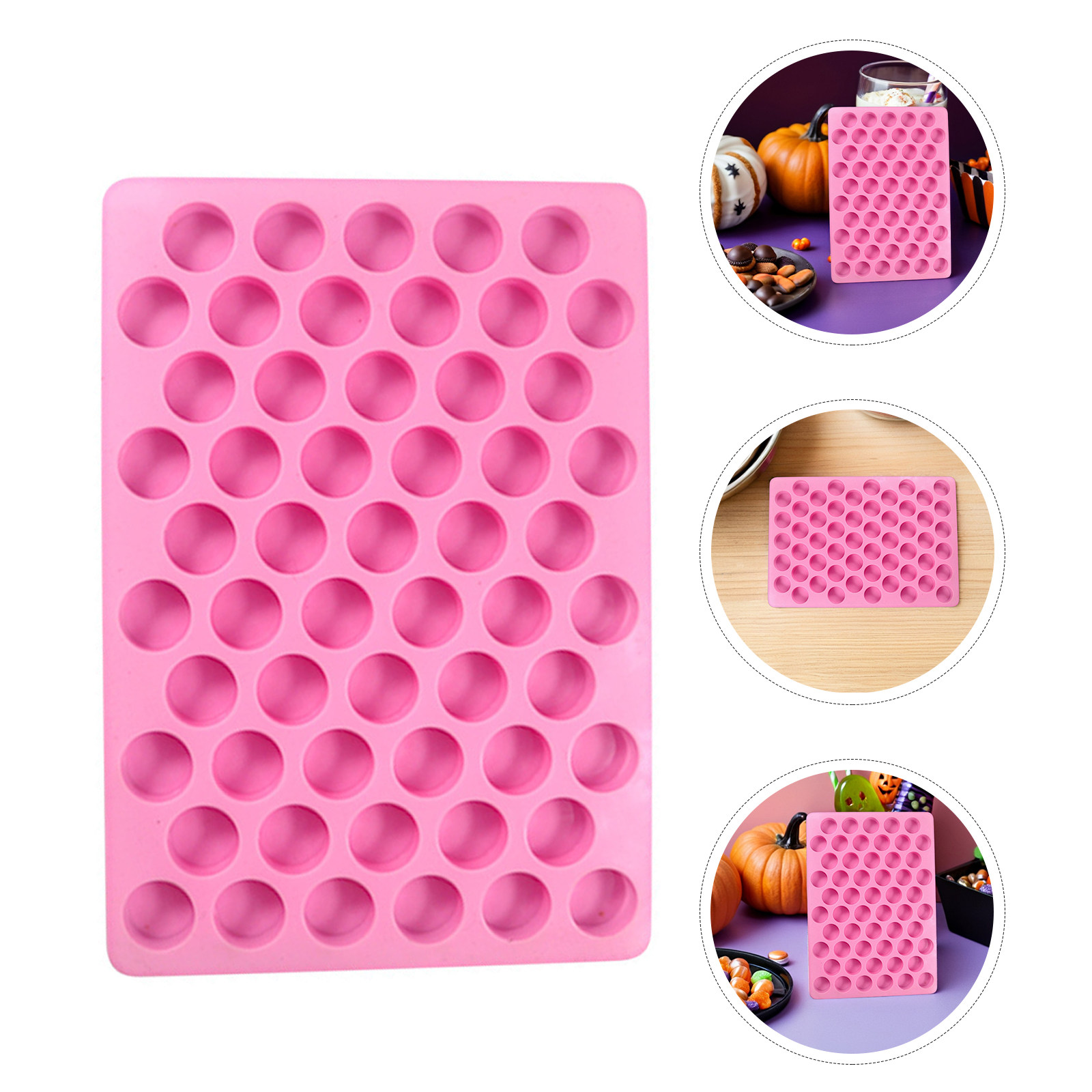 2Pcs Silicone Circle Molds Dia - Gummy Candy recension och pris