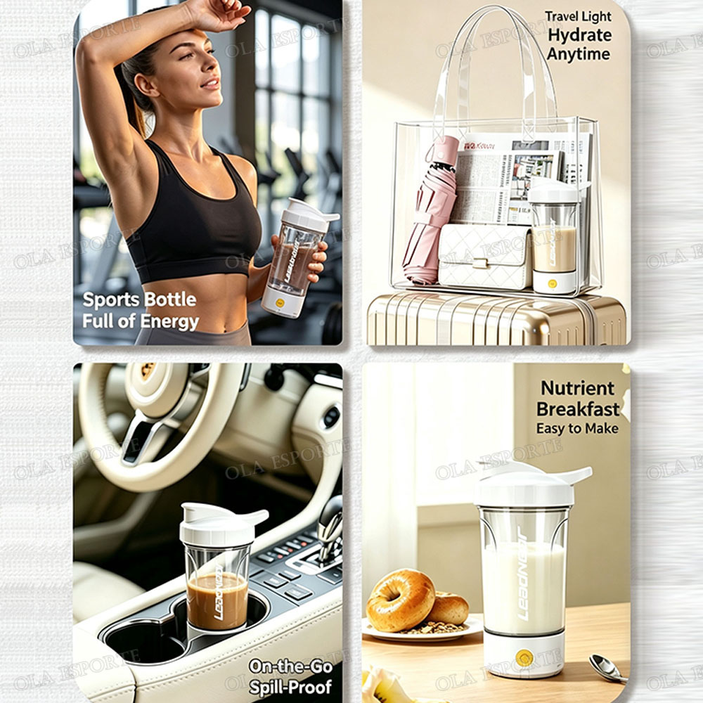 400-700ml Electric Shaker Cup  - Protein Bar recension och pris