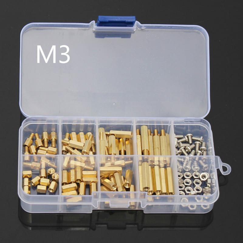 120pcs M3 Male Female Brass He - Nuts Mix recension och pris