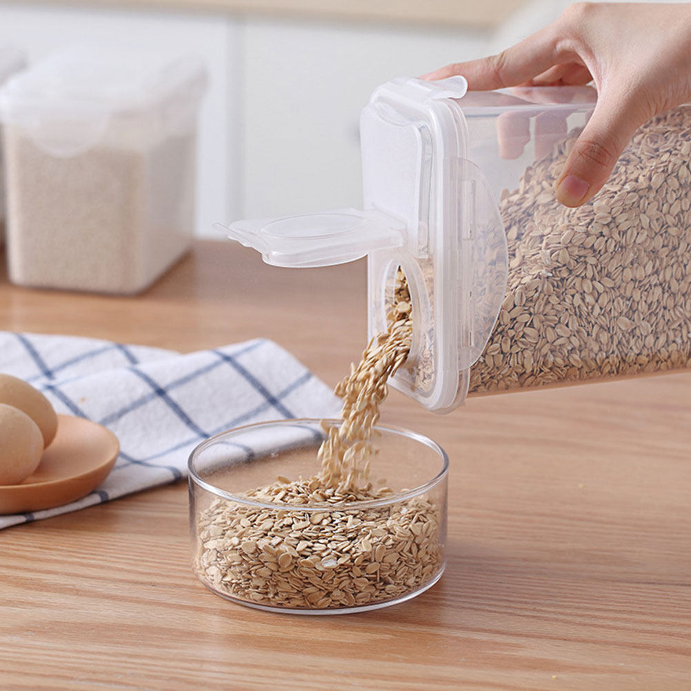 2Pcs Storage Jar Set Plastic A - Dried Fruit recension och pris