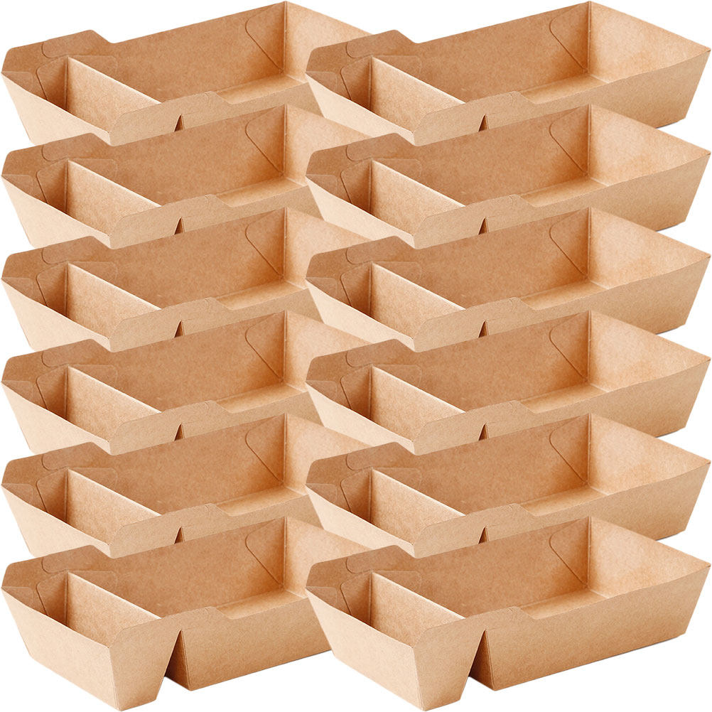 50Pcs Paper Food Box Eco Frien - Chocolate Snack recension och pris