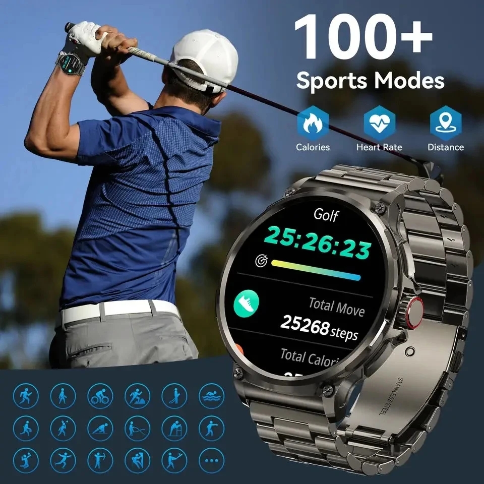 2026 New GPS Track Smart Watch - Seaweed Snack recension och pris